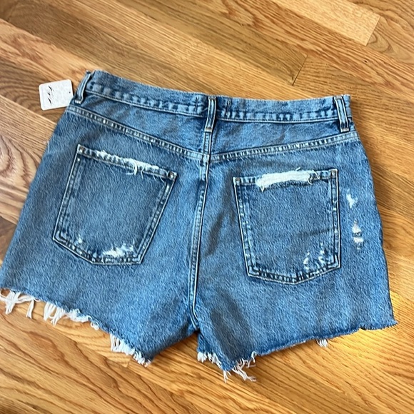 AGolde Dee High Rise Denim Shorts Size 32 NWT - Picture 14 of 14